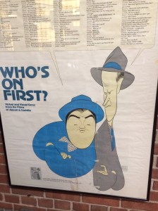 Patersonian Lou Costello and his partner Bud Abbott played Hincliffe in the 40's.