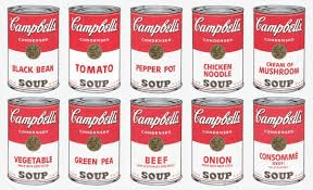 soup cans