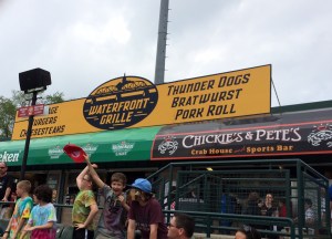 My favorite ballpark lunch is a Trenton Pork Roll and cheese from here
