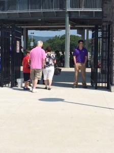 You can walk into a minor league park without being frisked.