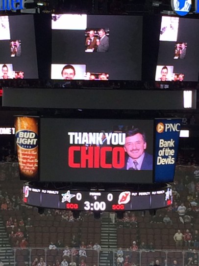 Chico Resch night at the Prudential Center