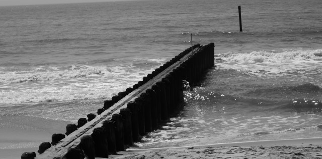 The Atlantic Ocean at Atlantic City beach