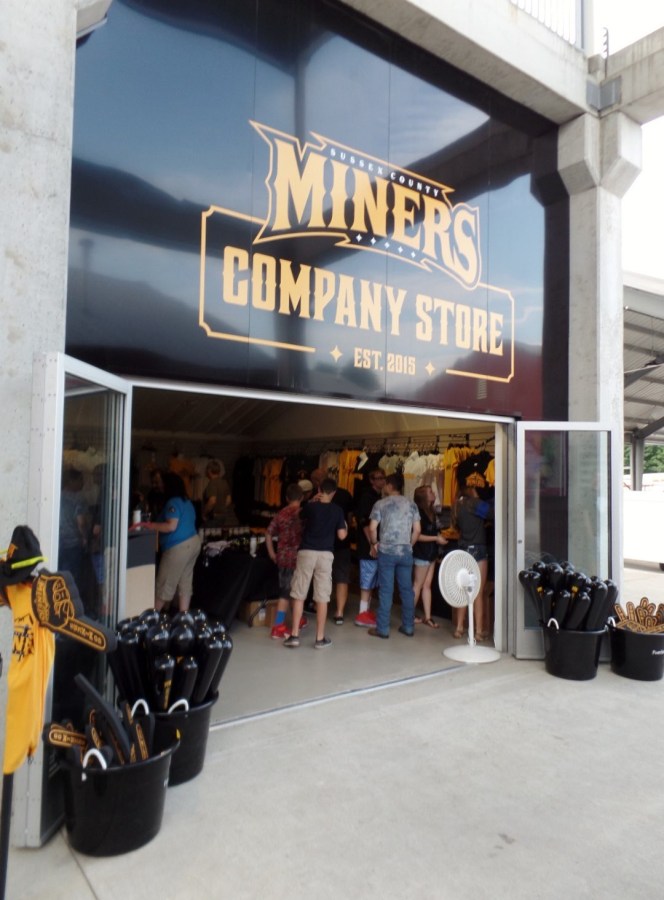 Miners gift shop