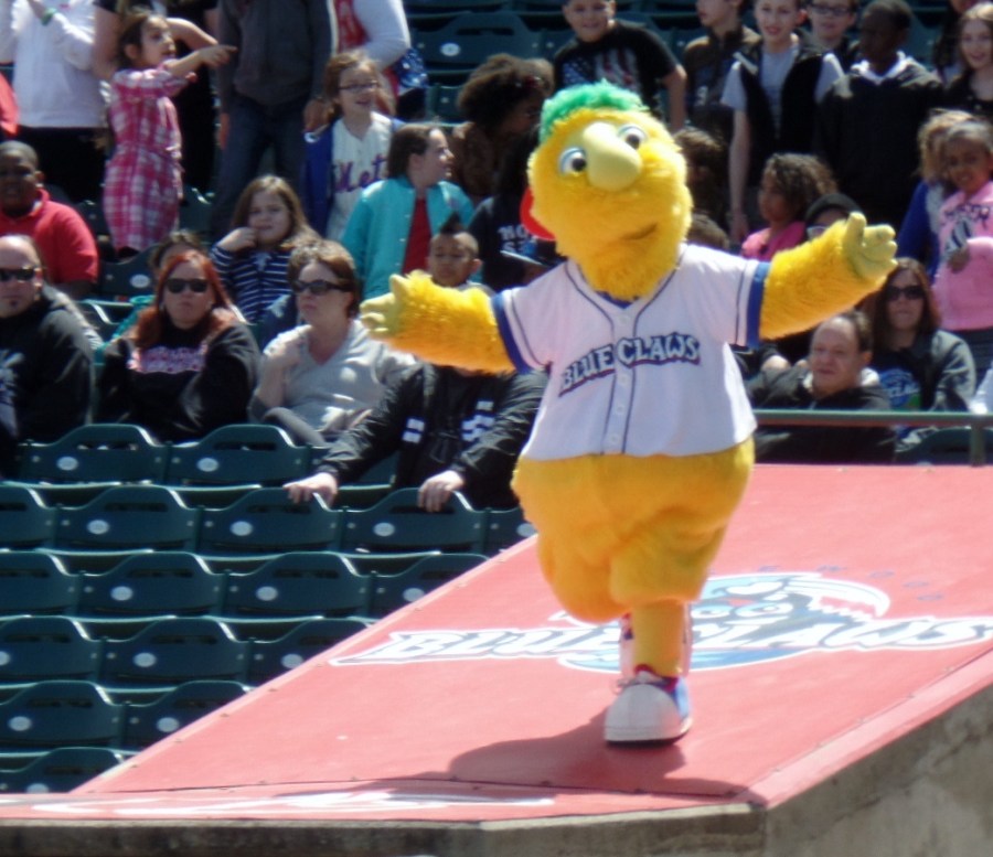 Blue Claws mascot