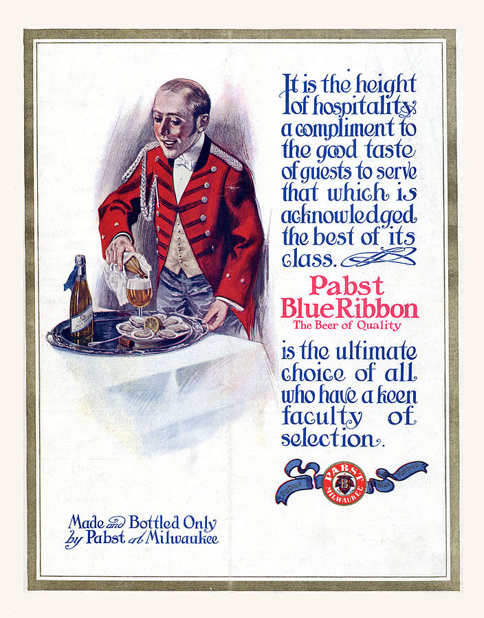 Pabst 1911 ad