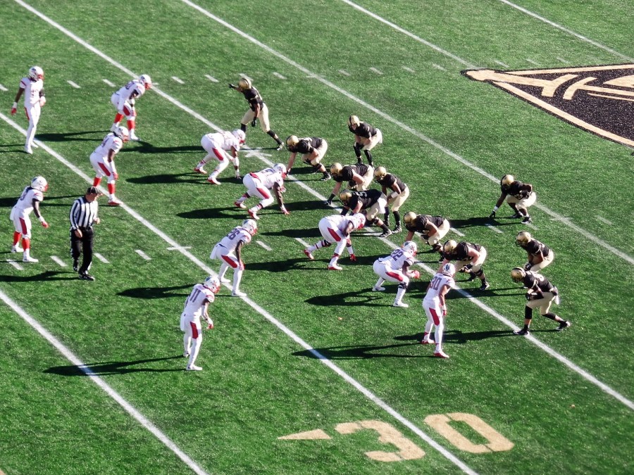 line of scrimmage