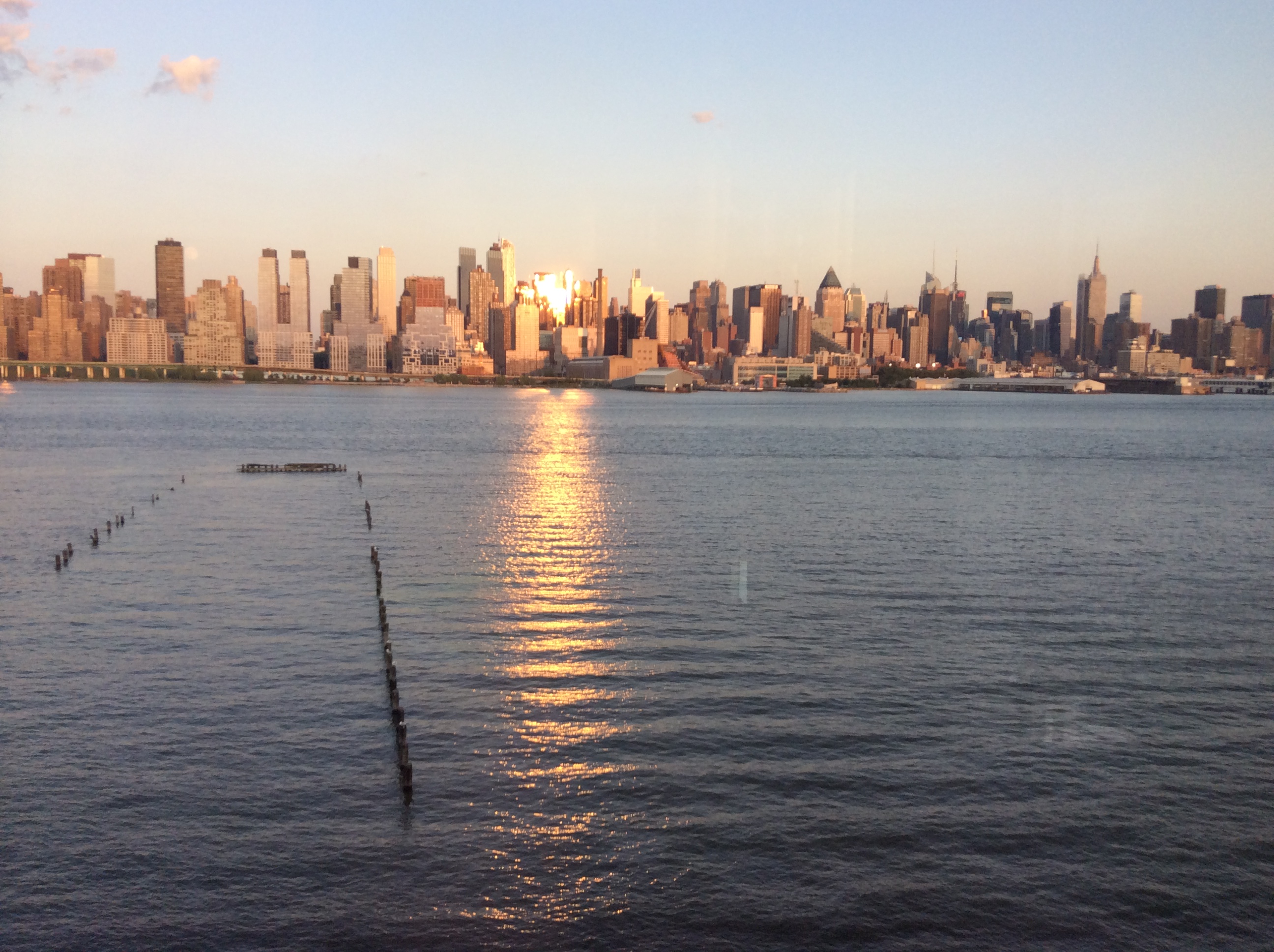 Sunset over Manhattan