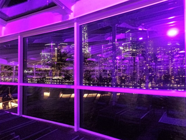 Nighttime, New York Harbor