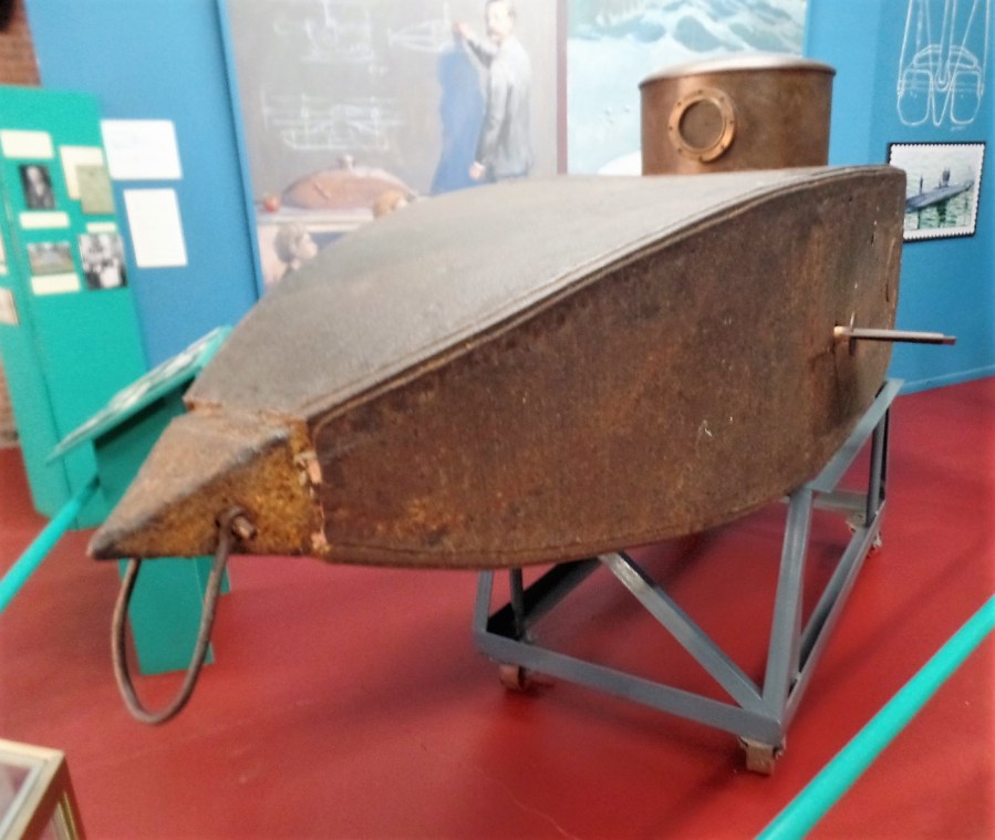 The first submarine