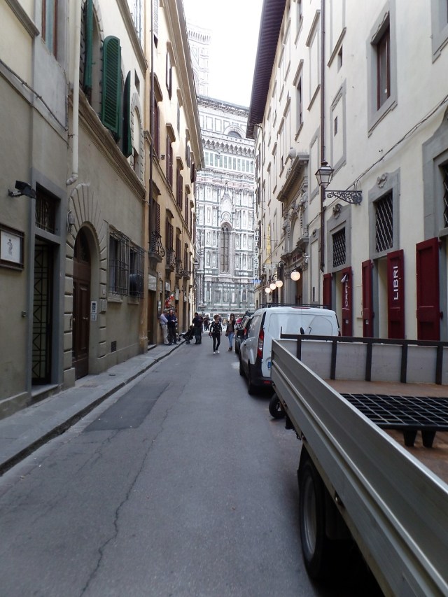 Heading to the Duomo