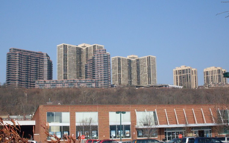 The former site of Palisades Amusement Park