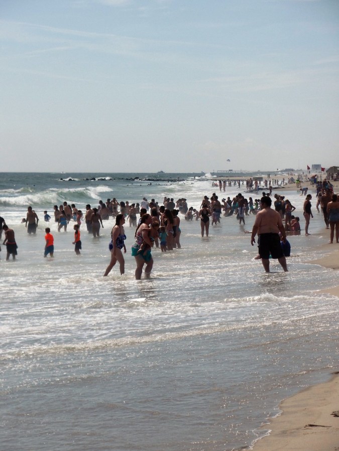 The ocean at Asbury Park