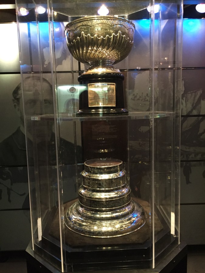 at the Hockey Hall of Fame