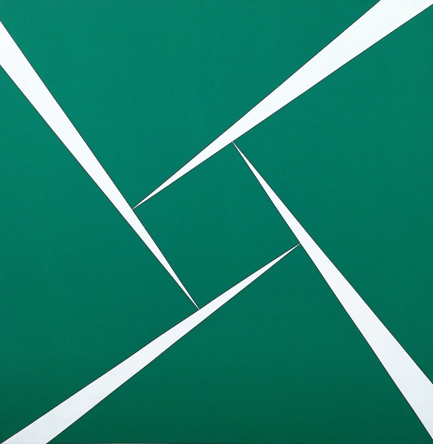 Herrara painting at the Whitney