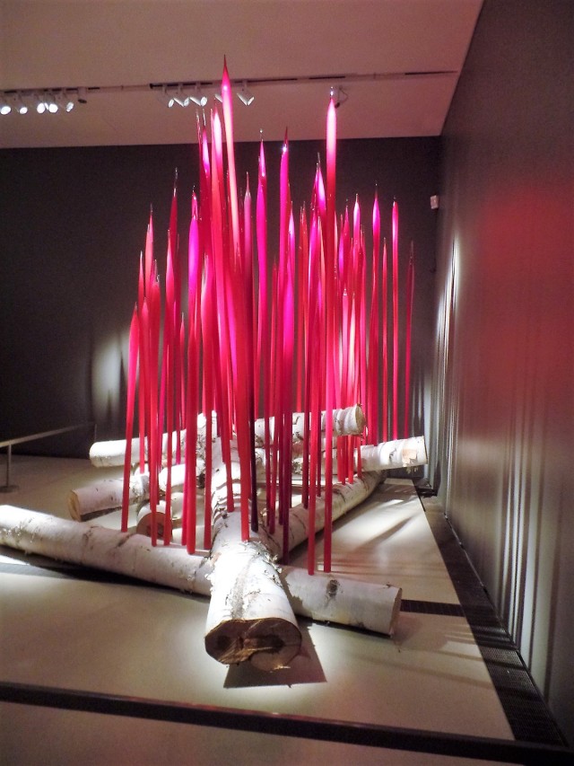 Chihuly blown glass