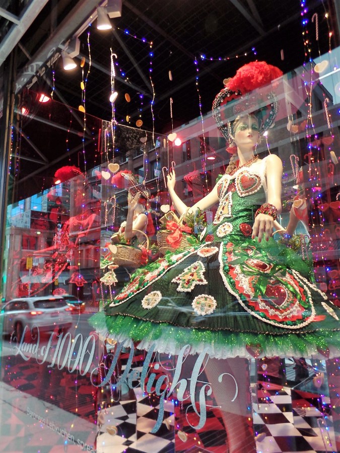 Saks holiday windows