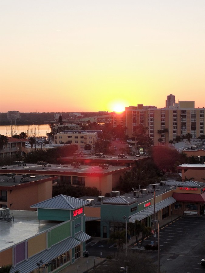 Sunrise over Clearwater Beach