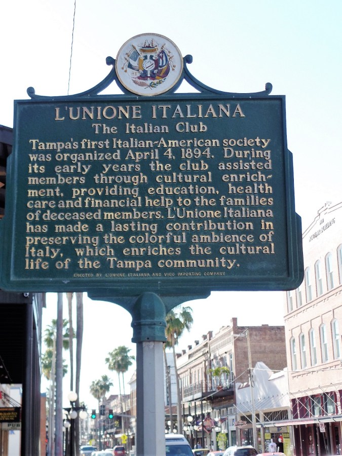 Italian social club in Ybor