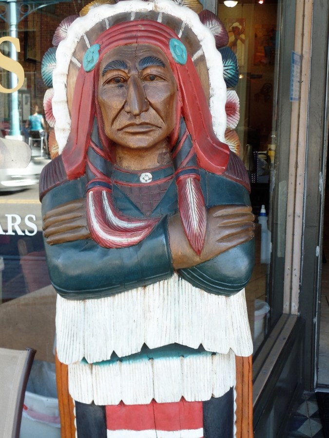 Cigar store Indian