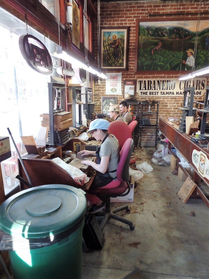 Rolling cigars in Ybor