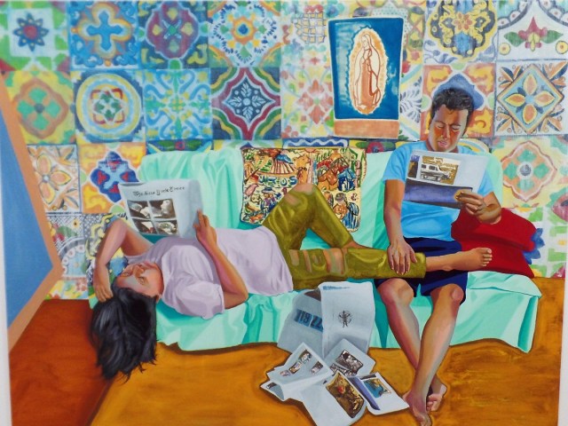 Painting by Aliza Nisenbaum