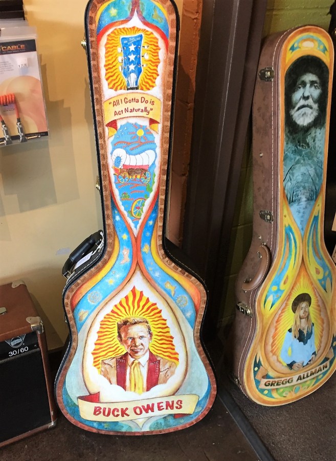 Buck Owens guitar case