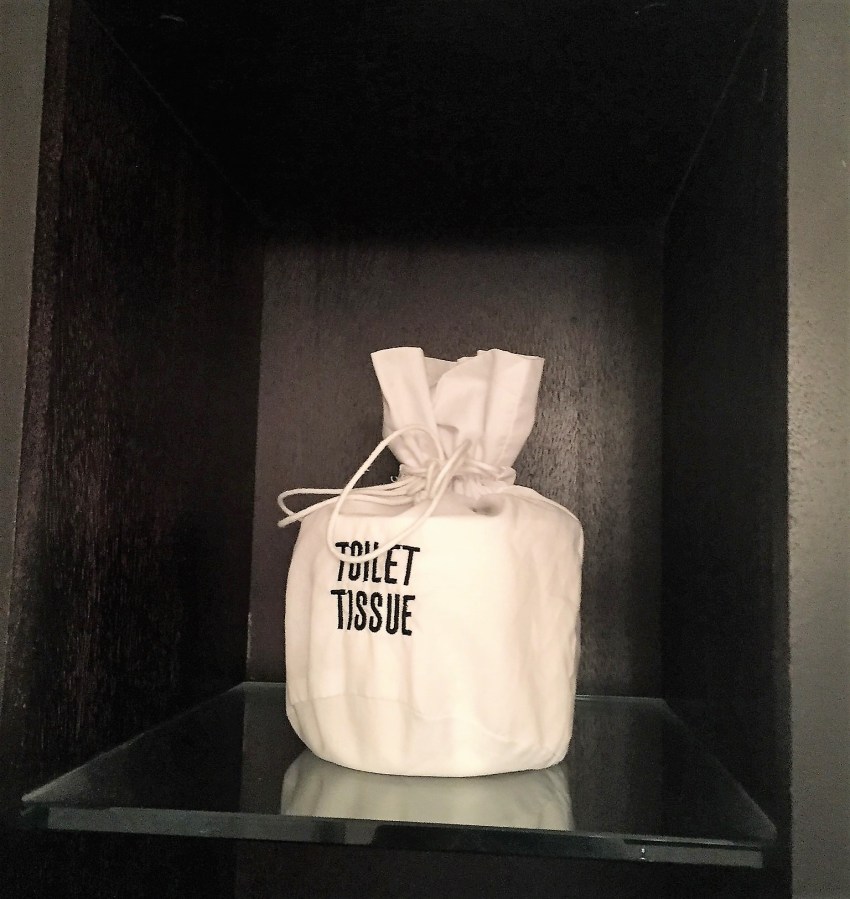 Brown Palace toilet paper