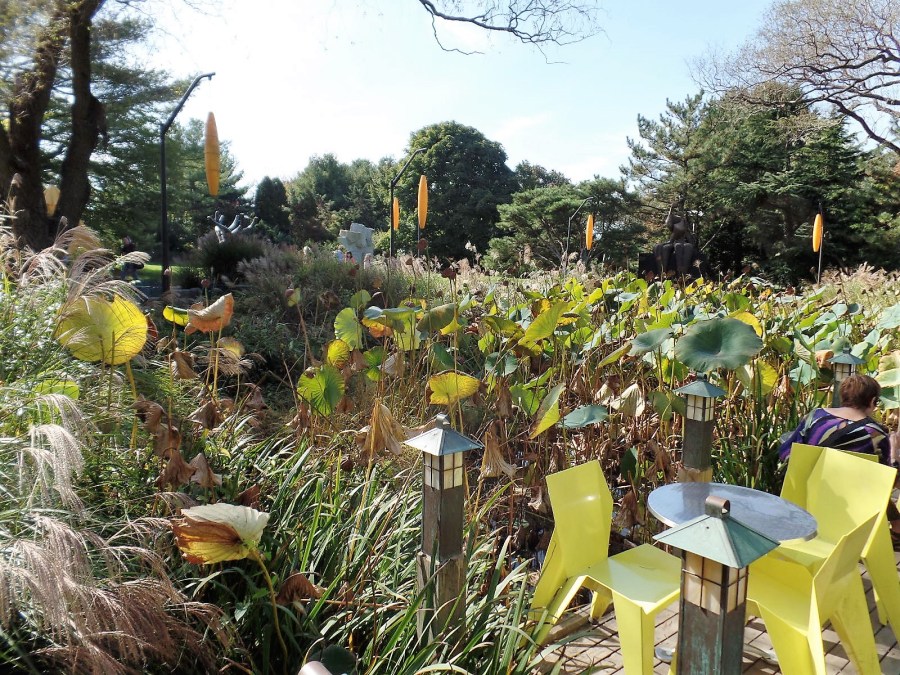 Sculpture garden grounds