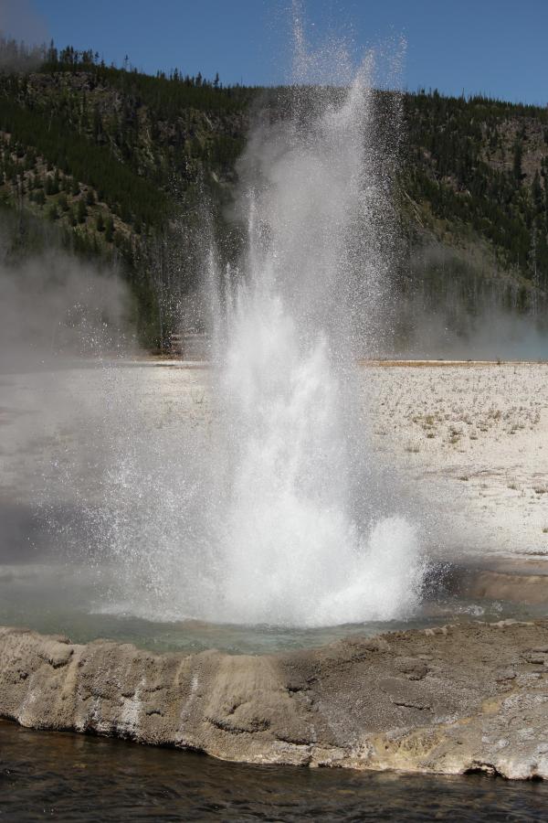Yelliowstone hot springs