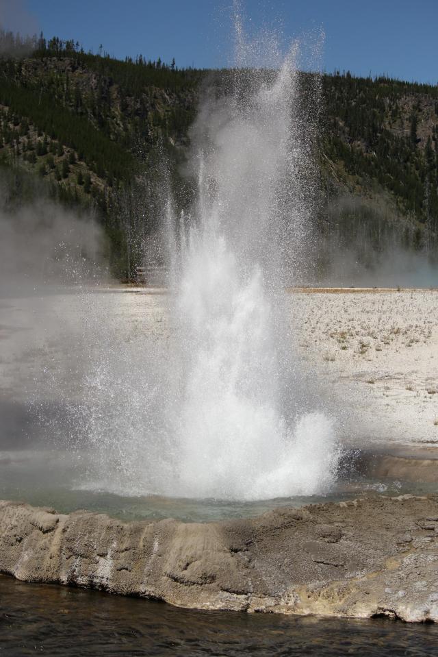 Yelliowstone hot springs