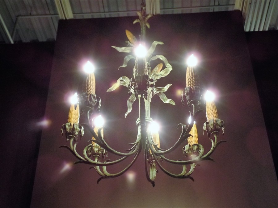 Grant Wood chandelier