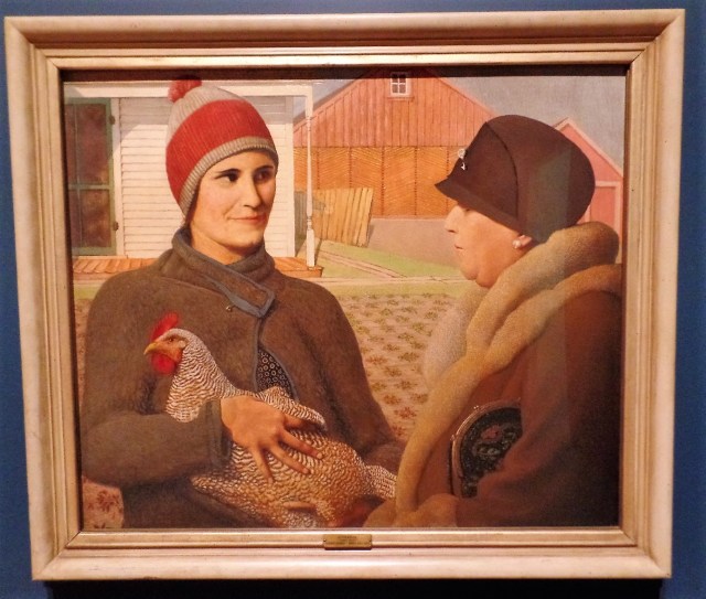Grant Wood painting