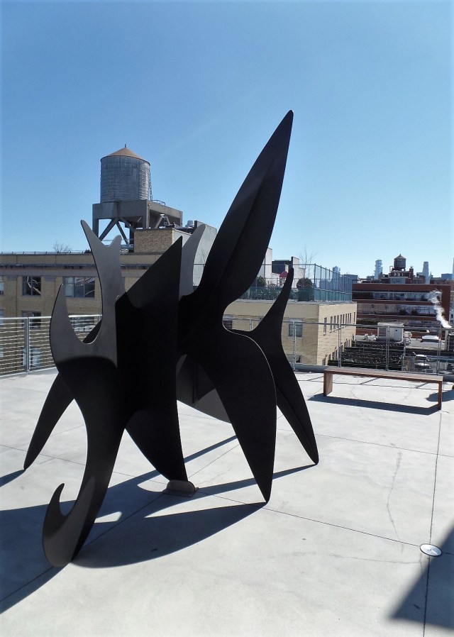 Caldor sculpture at the Whitney