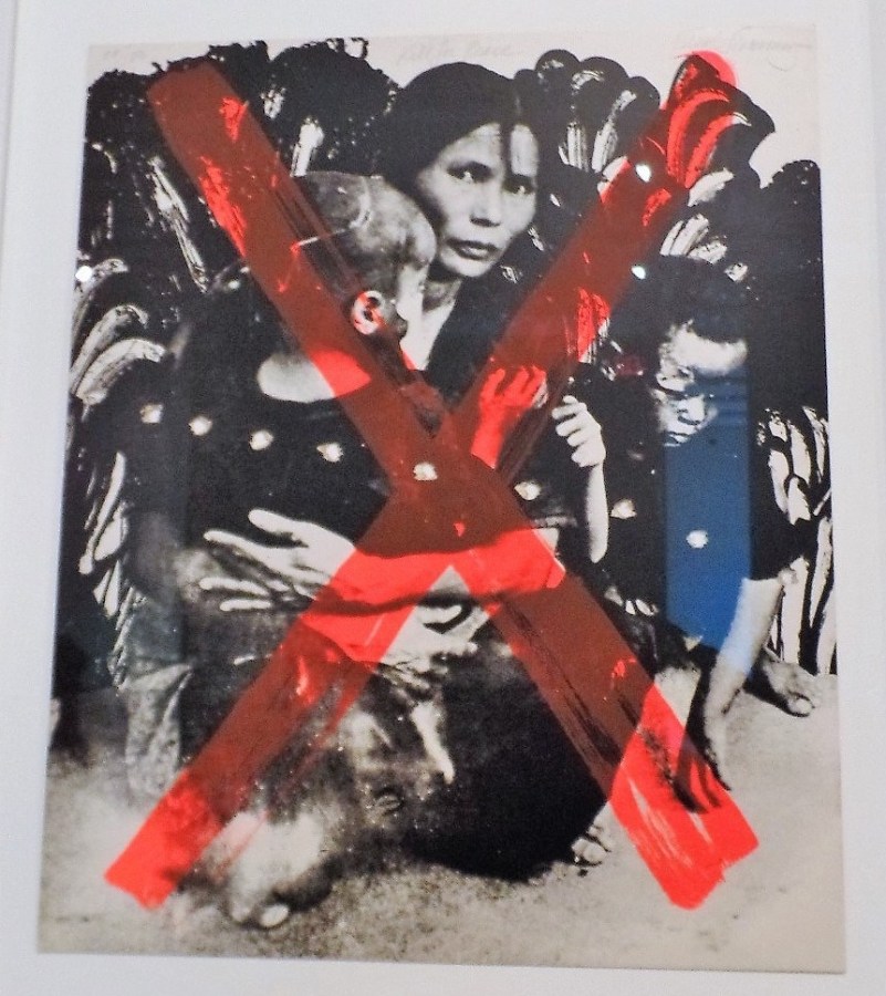 War protest painting