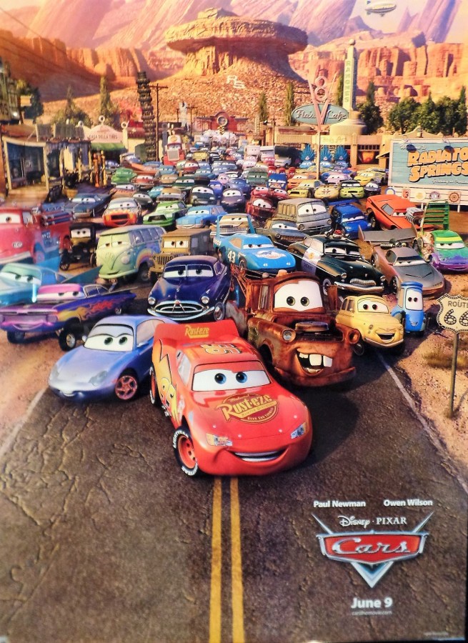 Cars movie poster