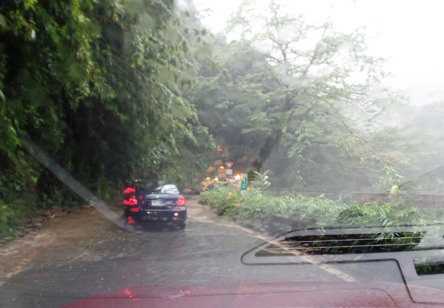 A wet day on the Hana Highway