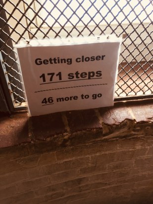 Lighthouse stair count