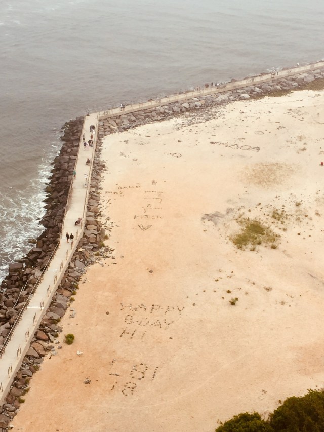 Barnegat State Park beach and jetties