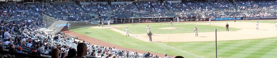 Yankee Stadium view from right field