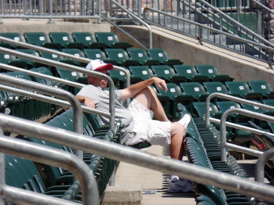 There's lots of space at Palisades Credit Union Park