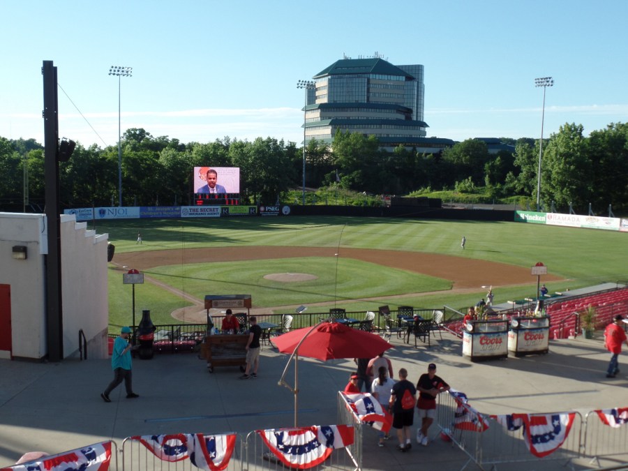 Yogi Berra Stadium on the campus of Montclair State University
