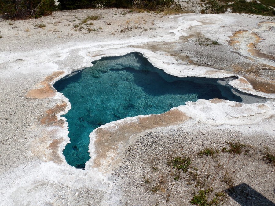 Geothermal feature at Yellowstone National Park