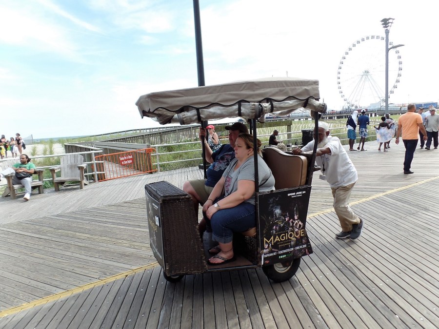 Boardwalk pushcart, Atlantic City