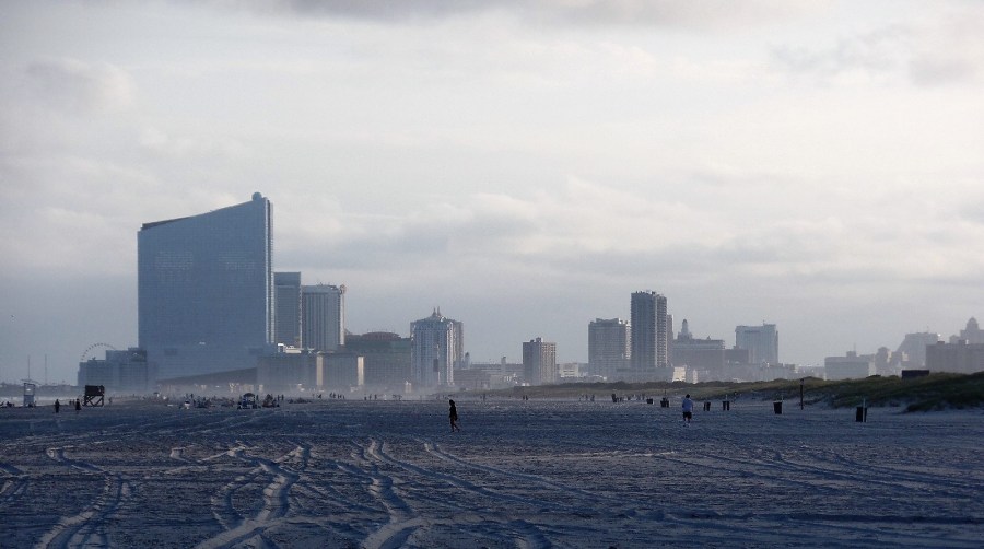 View of Atlantic City from Brigantine