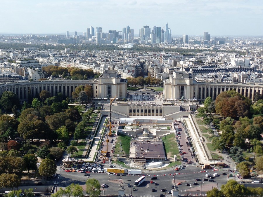 View from the Eiffel Tower
