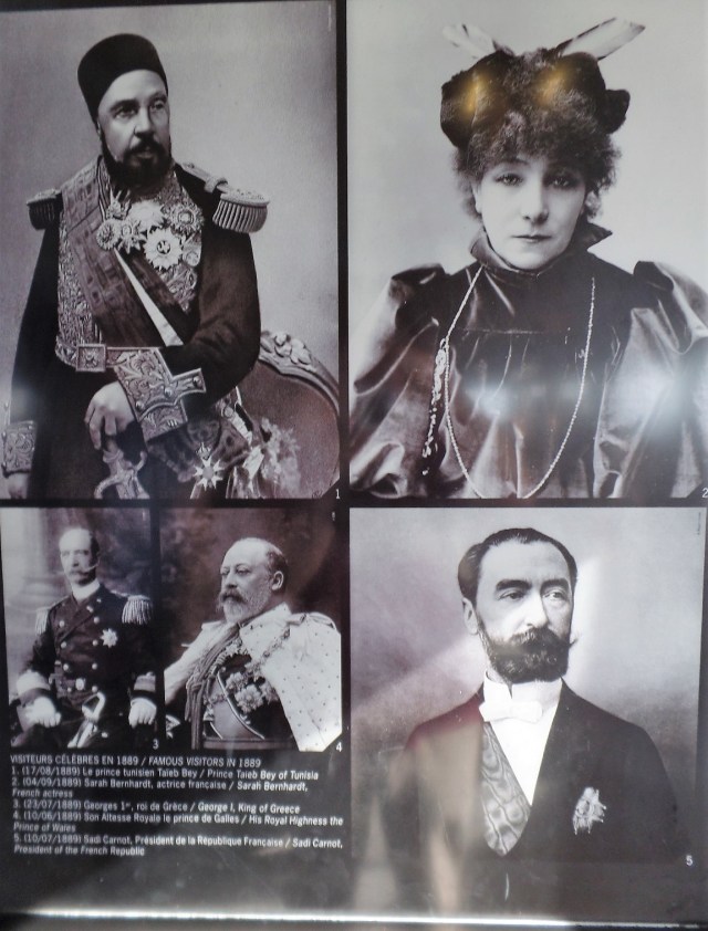 1889 Eiffel Tower visitors