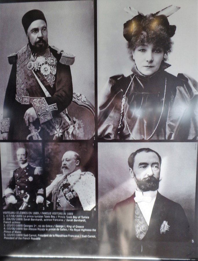 1889 Eiffel Tower visitors