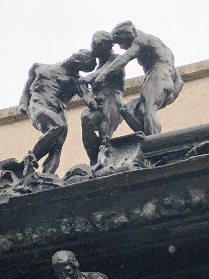 Detail from the Gates of Hell