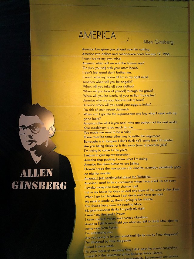 America, Allen Ginsberg