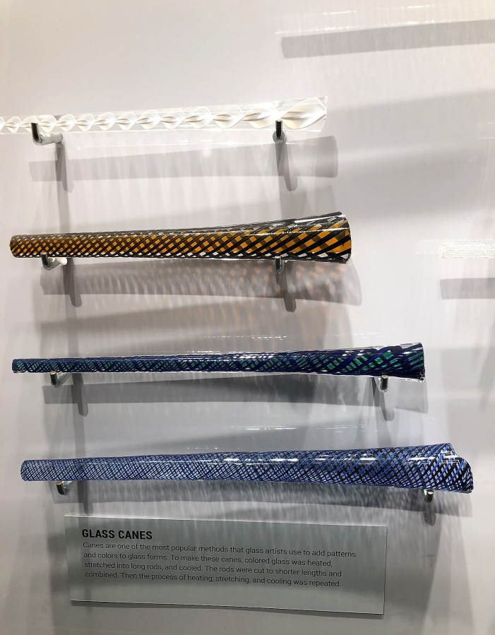 Glass canes